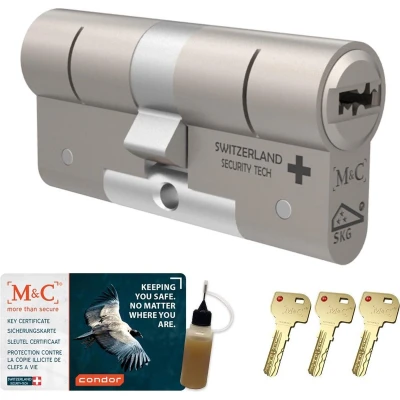 Afbeelding van Knopcilinderslot M&amp;C Condor SKG***