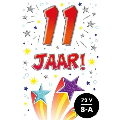 Afbeelding van Kaart That funny age 11 jaar TFA014