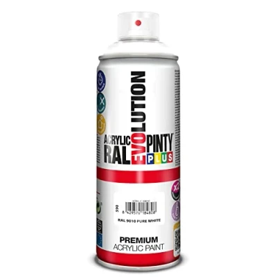 Afbeelding van Sprayverf Pintyplus Evolution RAL 9010 300 ml Pure White