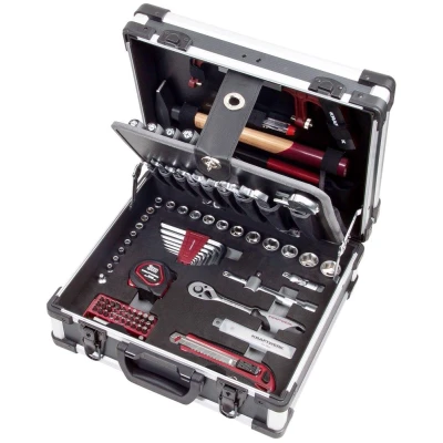Afbeelding van Gereedschapskoffer Kraftwerk 1/4 + 3/8 inch (102 delig)