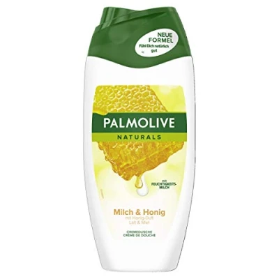 Afbeelding van Palmolive Douche Gel Naturel Melk Honing 12 x 250 ml Voordeelverpakking