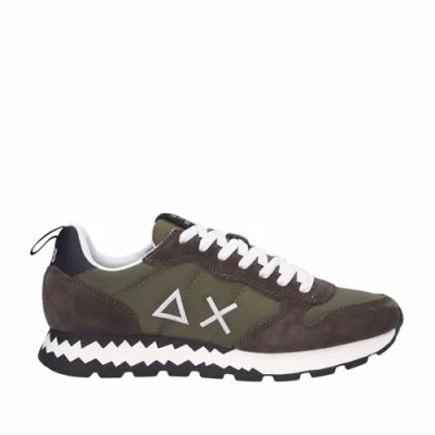 Afbeelding van SUN68 Tom Snake Heren Sneakers Schoenen Groen Z35104 19 Maat EU 41