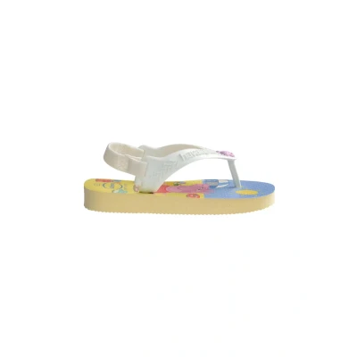 Afbeelding van Havaianas TONG À Elastique N Peppa PIG Teenslippers voor kinderen, Maat: 19, Crème Kunststof