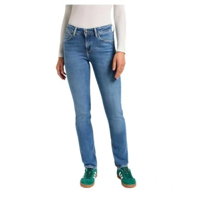 Afbeelding van Lee Dames Marion Straight Jeans, Holding Back, 30W / 31L