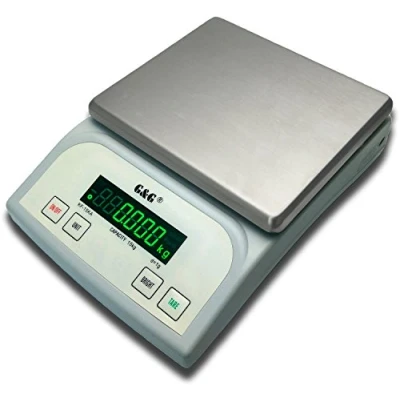 Afbeelding van G&amp;G KF15KAB, 15kg 1g 0,1g brievenweegschaal, precisieweegschaal, LED (KF 15KB)