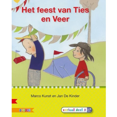 Afbeelding van Het feest van Ties en Veer AVI M3 (Hardback)