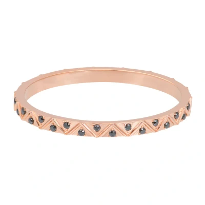 Afbeelding van Bohemian Black iXXXi Vulring 2 mm 18 / Rosé