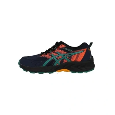 Afbeelding van ASICS PRE Venture 9 GS Sneaker, 3 UK, Middernacht regenachtig meer, 35 EU