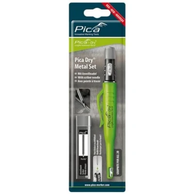 Afbeelding van Pica Dry 30800 Metaalset + Kraspen PI30800