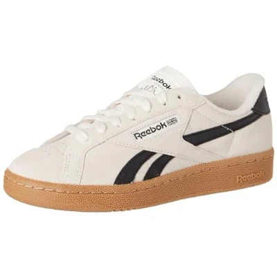 Afbeelding van Reebok Classic CLUB C Grounds Unisex Sneakers laag, Maat: 36, Chalk/core black/gum Leer/ synthetisch