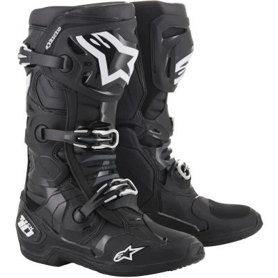 Afbeelding van Alpinestars 2024 Tech 10 Crosslaarzen Zwart maat 45.5
