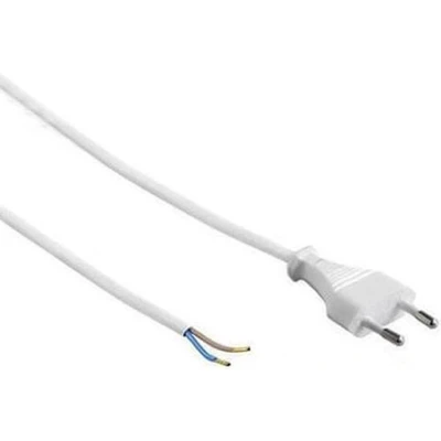 Afbeelding van Enzo Eurosnoer 2x0,75 wit 3 meter 1065600