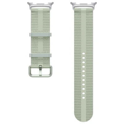 Afbeelding van Originele Watch8 Athleisure Band voor de Galaxy Watch 8 M/L Green Samsung bandje Groen Textiel