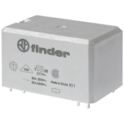 Afbeelding van Finder 66.22.9.012.1300 Printrelais 12 V/DC 30 A 2x NO 1 stuk(s)