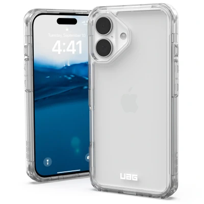 Afbeelding van Apple iPhone 16 Hoesje Kunststof UAG Hardcase/Backcover Transparant Telefoonhoesje Shockproof/Valbescherming