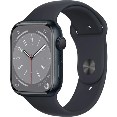 Afbeelding van Refurbished Apple Watch Series 8 GPS Midnight / 41mm Als nieuw