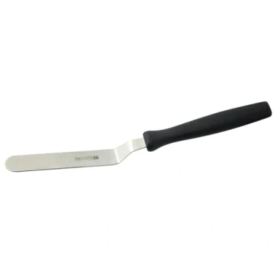 Afbeelding van FMprofessional hoekig 22 cm banketbakkerpalet, polyethyleen, zwart 22,5 x 11,5 1,6