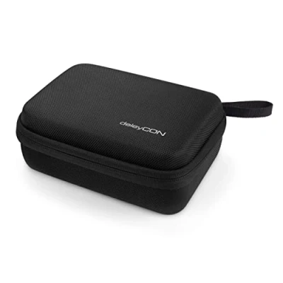 Afbeelding van deleyCON Hardcase voor GoPro Actiecamera en Accessoires Robuust Duurzaam Stofbescherming Stootbescherming Spatbescherming HERO 12 11 10 9 Size M Zwart