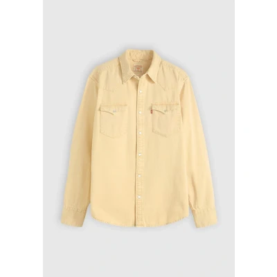 Afbeelding van Levi&#039;s Barstow Western Overhemd, Heren, Maat: Medium, Sand
