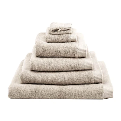 Afbeelding van Heckett &amp; Lane 2 stuks Premium Baddoek 60 x 110 cm Cuban Sand