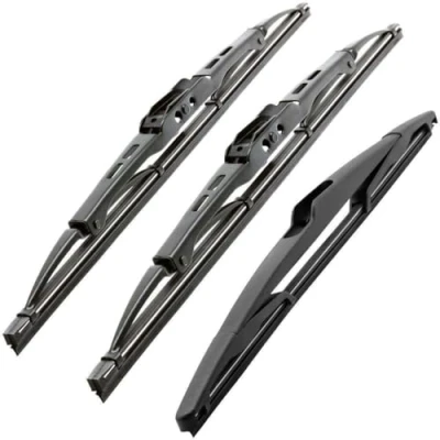 Afbeelding van Recambo Ruitenwisser voor en achter, compatibel met Mitsubishi Colt, type Z30, bouwjaar 2004 2008 (set van 3: 650 mm / 300 350 mm)