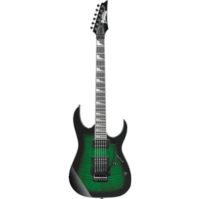 Afbeelding van Ibanez Gio GRG320FA TEB Transparent Emerald Burst Elektrische gitaar