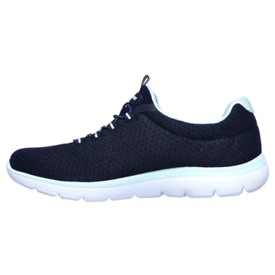 Afbeelding van Skechers SUMMITS dames Sneaker, Blau Navy Aqua, 35.5 EU