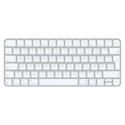Afbeelding van Apple Magic Keyboard Toetsenbord Bluetooth QWERTZ, Duits, Macintosh Wit Oplaadbaar