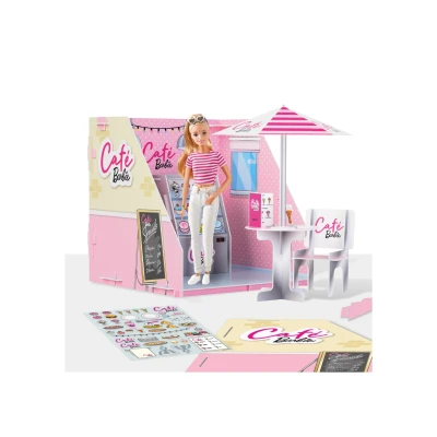Afbeelding van Barbie Creative maker kitz pop up boetiek / café dierenarts (Café)