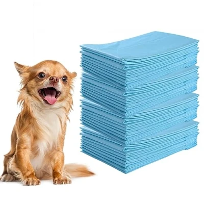 Afbeelding van COSTWAY Trainingsonderleggers voor honden, lekvrij 5 laags design, puppypads, hygiënische pads, wegwerppads, PIPI trainingspads puppy&#039;s (300 stuks, 60 x 40 cm)