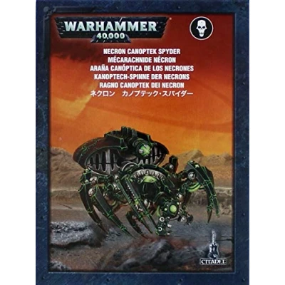 Afbeelding van Games Workshop Warhammer 40K Necron Canoptek Spyder actiefiguur 100.0000 cm zwart