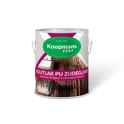 Afbeelding van Koopmans Houtlak PU Zijdeglans 0,25 ltr 560 opaalwit Huis &amp; Interieur