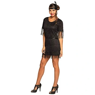 Afbeelding van Boland Kostuum Flapper Darcy (36/38) Volwassenen Charleston 20&#039;s Roaring Twenties