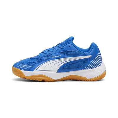 Afbeelding van Puma Solarflash III JR Unisex Handbalschoenen voor kinderen, Maat: 28, Team royal/white Imitatieleer/ textiel