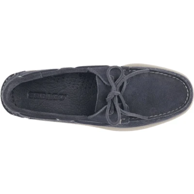 Afbeelding van Sebago Basse Portland Flesh OUT Bootschoenen, Heren, Maat: 43.5, Bleu inverse Leer