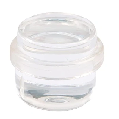 Afbeelding van AMIG Deurstopper/deurbuffer D33mm zelfklevend transparant Deurstoppers