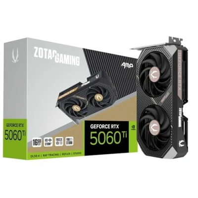 Afbeelding van Zotac GAMING GeForce RTX 5060 Ti AMP NVIDIA 16 GB GDDR7