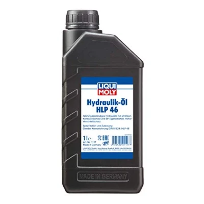 Afbeelding van LIQUI MOLY hydraulische olie HLP 46 1 L transmissieolie artikelnr.: 1117