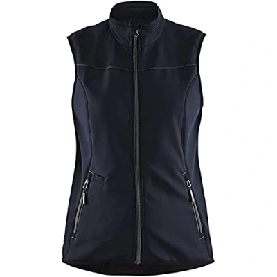 Afbeelding van Blaklader Dames softshell bodywarmer 3851 2516 Donker marineblauw/Zwart