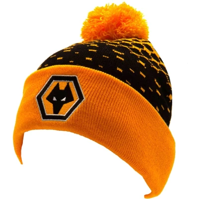 Afbeelding van Muts met pompom Wolverhampton Wanderers FC &#039;official item&#039;