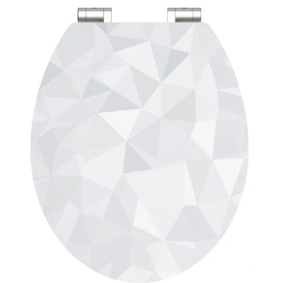 Afbeelding van Toiletbril met soft close DIAMOND MDF hoogglans