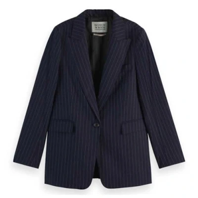 Afbeelding van Scotch &amp; Soda CORE SB FITTED Blazer Dames Maat L