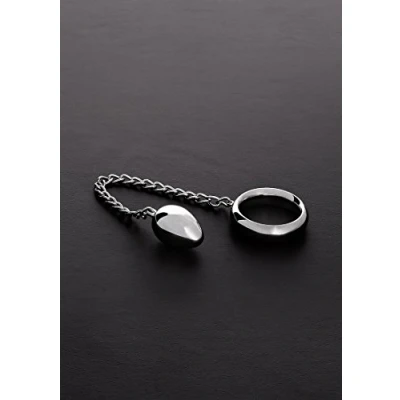 Afbeelding van Triune Donut C Ring Anal Egg (45/45mm) with chain