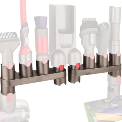 Afbeelding van Huacity Accessoires wandhouder voor Dyson V11 V10 V8 V7 stofzuiger (10 opbergvakken, 2 stuks)