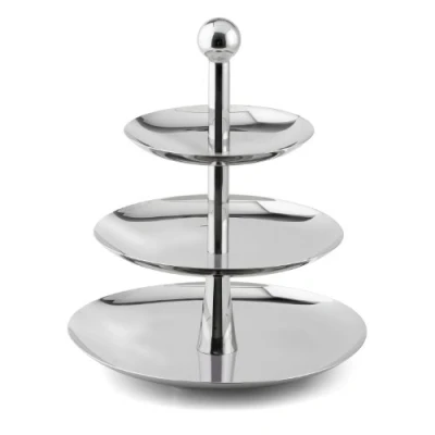 Afbeelding van Etagère, 3 laags, Diameter 27 cm Weis