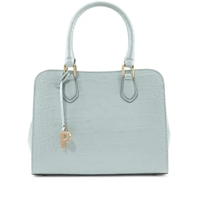 Afbeelding van Picard 5550 damestas van leer in de kleur aqua, afmetingen: 27 x 21 10 cm, 555036N889, 27x21x10cm, klassiek