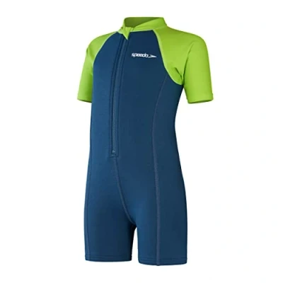 Afbeelding van Speedo Baby Learn To Swim Essential Wetsuit Eendelig Harmony Blauw/Groen Hagedis, 6 9 M