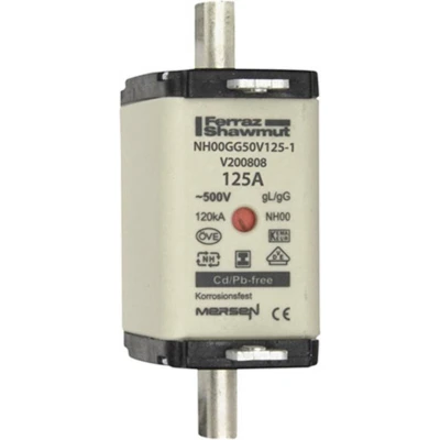 Afbeelding van Mersen 1F765.000000 NH zekering Afmeting : 00 125 A 500 V 1 stuk(s)