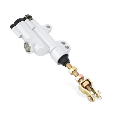 Afbeelding van Achterrempomp cilinder, Keenso hoofdremcilinder achter universele hydraulische pomp (zilver)