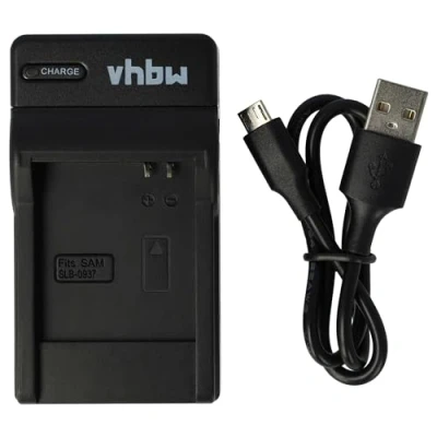 Afbeelding van Acculader compatibel met Samsung SLB 0937 accu VHBW